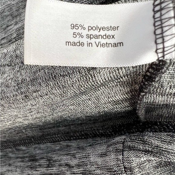 Lane Bryant Top Dolman Sleeve Keyhole Back Stretch size 26/28 Marled Grey Flowy - Picture 6 of 7